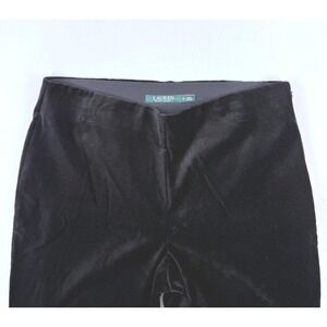 Lauren Ralph Lauren Black Velvet Trousers
